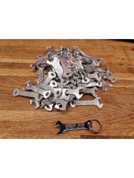 Spanner wrench keyring