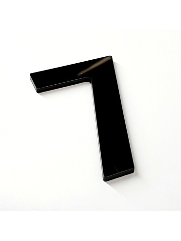 7 - 4D Number Plate Digit 3mm (Car)