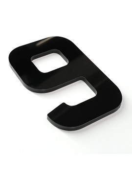 9 - 4D Number Plate Digit 3mm (Motorbike)