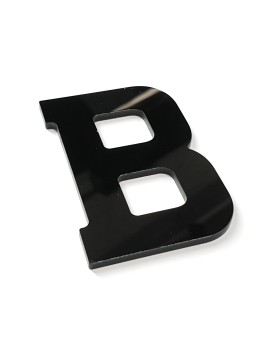 B - 4D Number Plate Digit 3mm (Car)