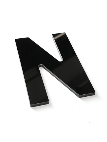 N - 4D Number Plate Digit 3mm (Car)