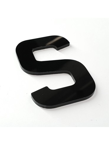 S - 4D Number Plate Digit 3mm (Car)