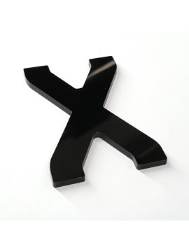 X - 4D Number Plate Digit 3mm (Car)