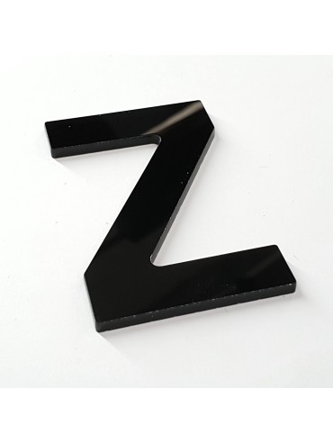 Z - 4D Number Plate Digit 3mm (Car)