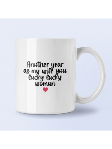 Valentines mug another year as my wife