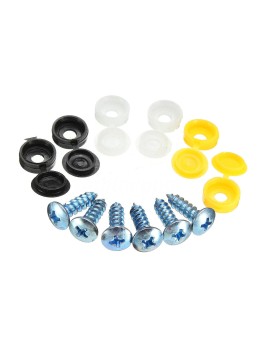 Number plate fixing screws