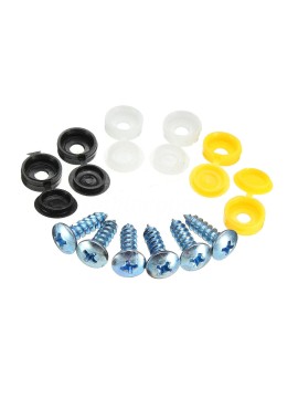 Number plate fixing screws