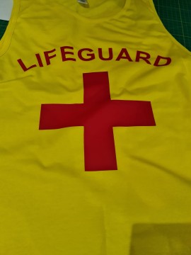 Lifeguard Vest t shirt