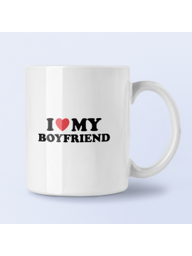 Valentines mug love my boyfriend