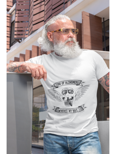 Sons Of Alzheimers T-Shirt Wheres My Bike